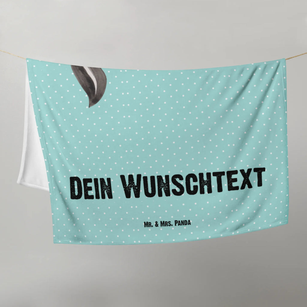 Kocyk dla niemowląt z imieniem skunks piłka Stinktier, Skunk