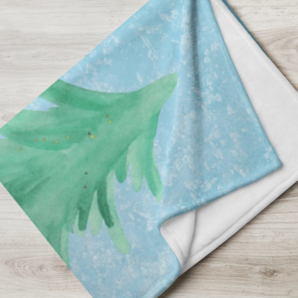 Kocyk dla niemowląt lis Choinka Babydecke, Geschenk Geburt, Krabbeldecke, Babyecke Kuscheldecke, Babygeschenk, Winter, Weihnachten, Weihnachtsdeko, Nikolaus, Advent, Heiligabend, Wintermotiv, Schlittschuh, Weihnachtstage, Fuchs, Weihnachtsdekoration, Weihnachtszeit, Weihnachtsmann