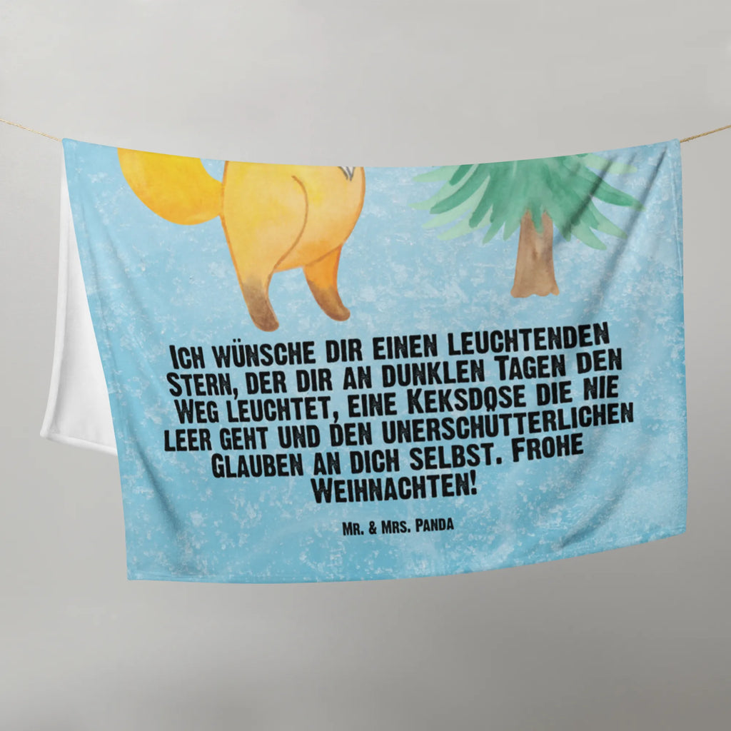 Kocyk dla niemowląt lis Choinka Babydecke, Geschenk Geburt, Krabbeldecke, Babyecke Kuscheldecke, Babygeschenk, Winter, Weihnachten, Weihnachtsdeko, Nikolaus, Advent, Heiligabend, Wintermotiv, Schlittschuh, Weihnachtstage, Fuchs, Weihnachtsdekoration, Weihnachtszeit, Weihnachtsmann