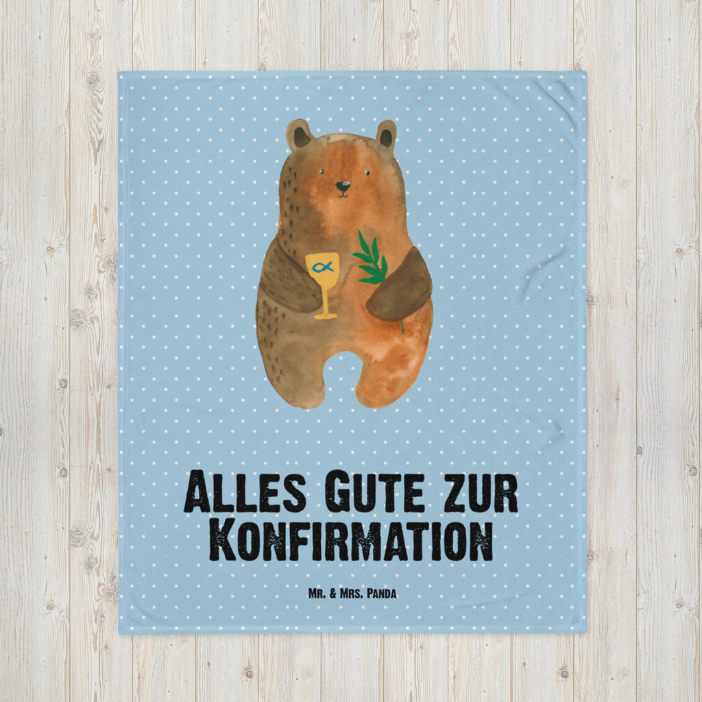 Baby blanket bear confirmation bear, teddy, teddy bear, cuddly toy, confirmation, church, service, evangelic