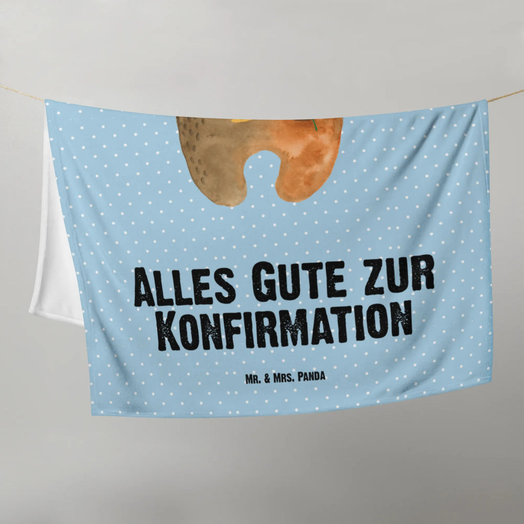 Baby blanket bear confirmation bear, teddy, teddy bear, cuddly toy, confirmation, church, service, evangelic