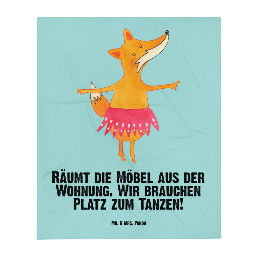 Kocyk dla niemowląt Lis baletnica Babygeschenk, Geschenk Geburt, Babydecke, Krabbeldecke, Babyecke Kuscheldecke, Fuchs, Ballett, Fuchs Spruch, Füchsin, Party, Tänzerin, Einladung, Ballerina, Füchse, Geburtstag, Tanzen
