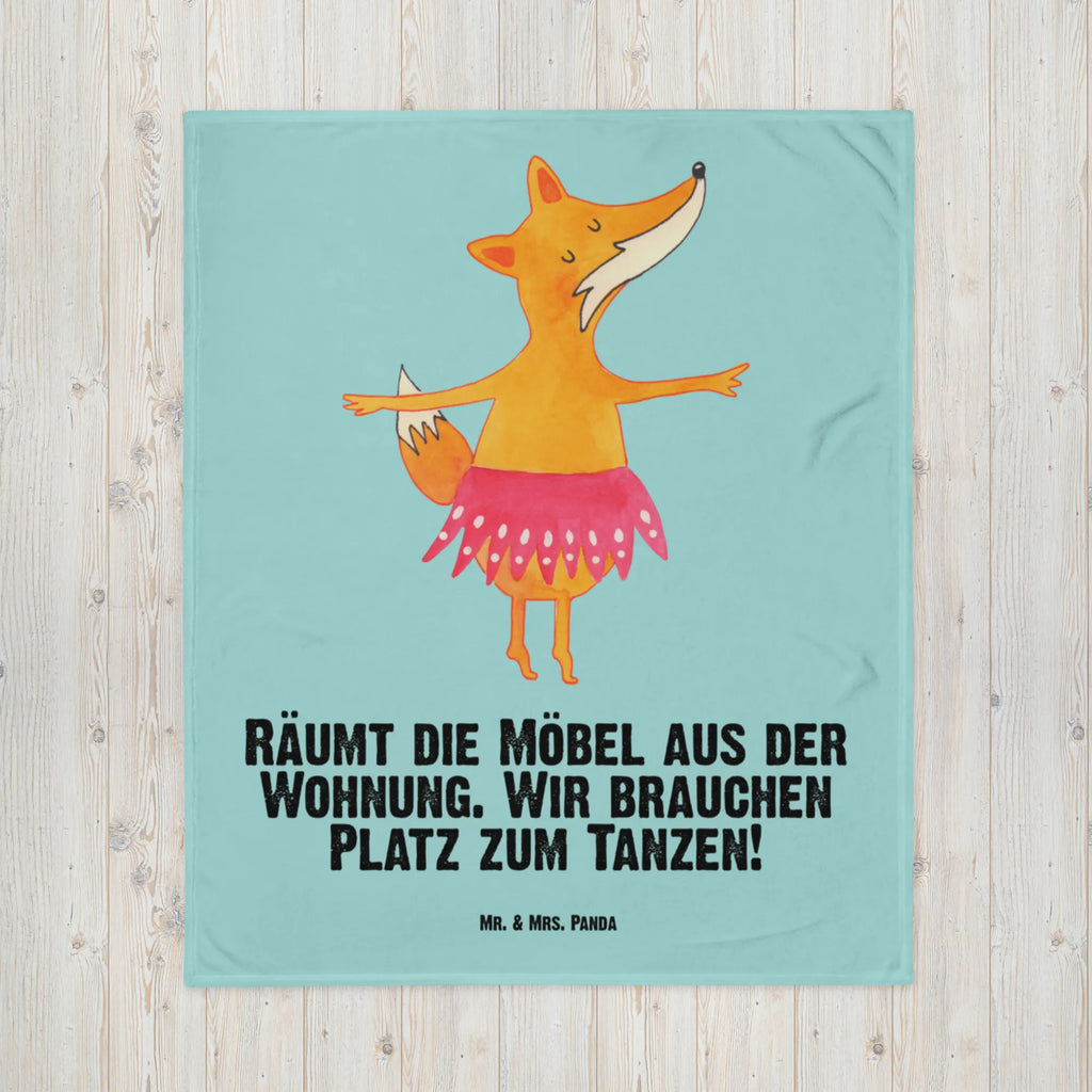 Kocyk dla niemowląt Lis baletnica Babygeschenk, Geschenk Geburt, Babydecke, Krabbeldecke, Babyecke Kuscheldecke, Fuchs, Ballett, Fuchs Spruch, Füchsin, Party, Tänzerin, Einladung, Ballerina, Füchse, Geburtstag, Tanzen