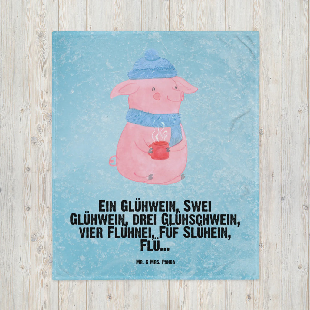 Kocyk dla niemowląt Świnka grzane wino Zima, Boże Narodzenie, dekoracje świąteczne, Mikołaj, Adwent, Wigilia, zimowy motyw