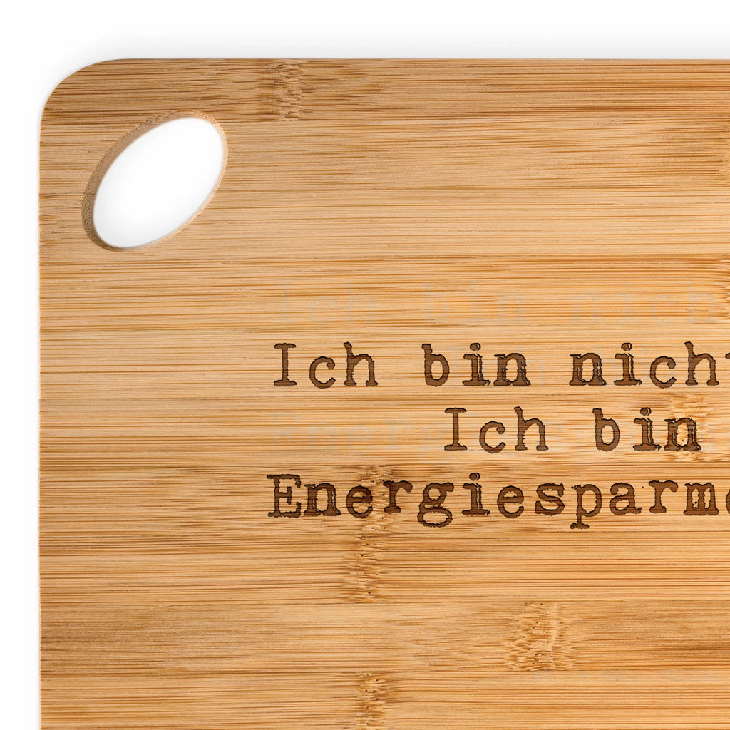 Bambus - deska do krojenia Ich bin nicht faul!... Przysłowie, przysłowia, zabawne przysłowia, mądrości, cytaty, prezenty z przysłowiami