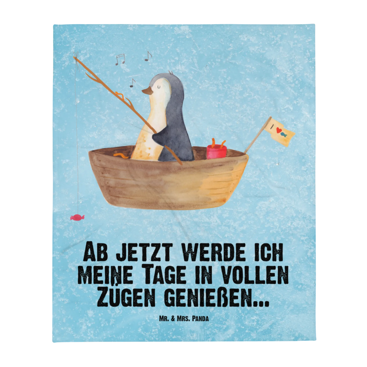 Babydecke Pinguin Angelboot Schlummerdecke, Kuschelplaid, Erstlingsdecke, Kinderwagendecke, Kinderdecke, Fleecedecke, Schmusedecke, Babydecke, Babybettdecke, Plaid, Pinguin, Leben, Motivation, Angelboot, Neuanfang, Neustart, Boot, Trennung, Genießen, Pinguine, Angeln, Lebenslust, Geschenkidee Liebeskummer, Scheidung
