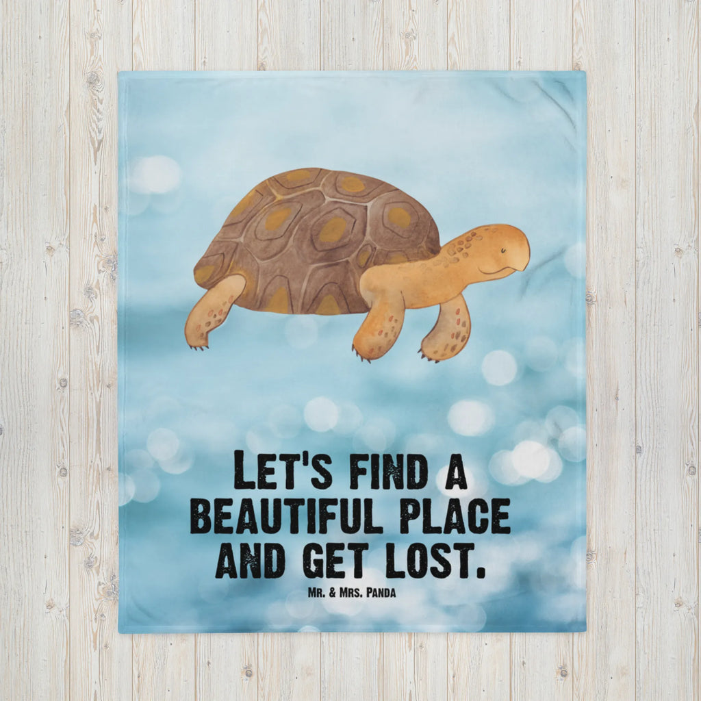 Kocyk dla niemowląt Żółw maszerować Zwierzeta morskie, Morze, Wakacje