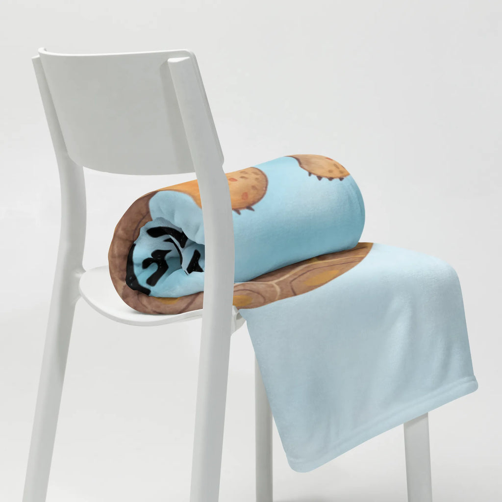 Kocyk dla niemowląt Żółw maszerować Zwierzeta morskie, Morze, Wakacje