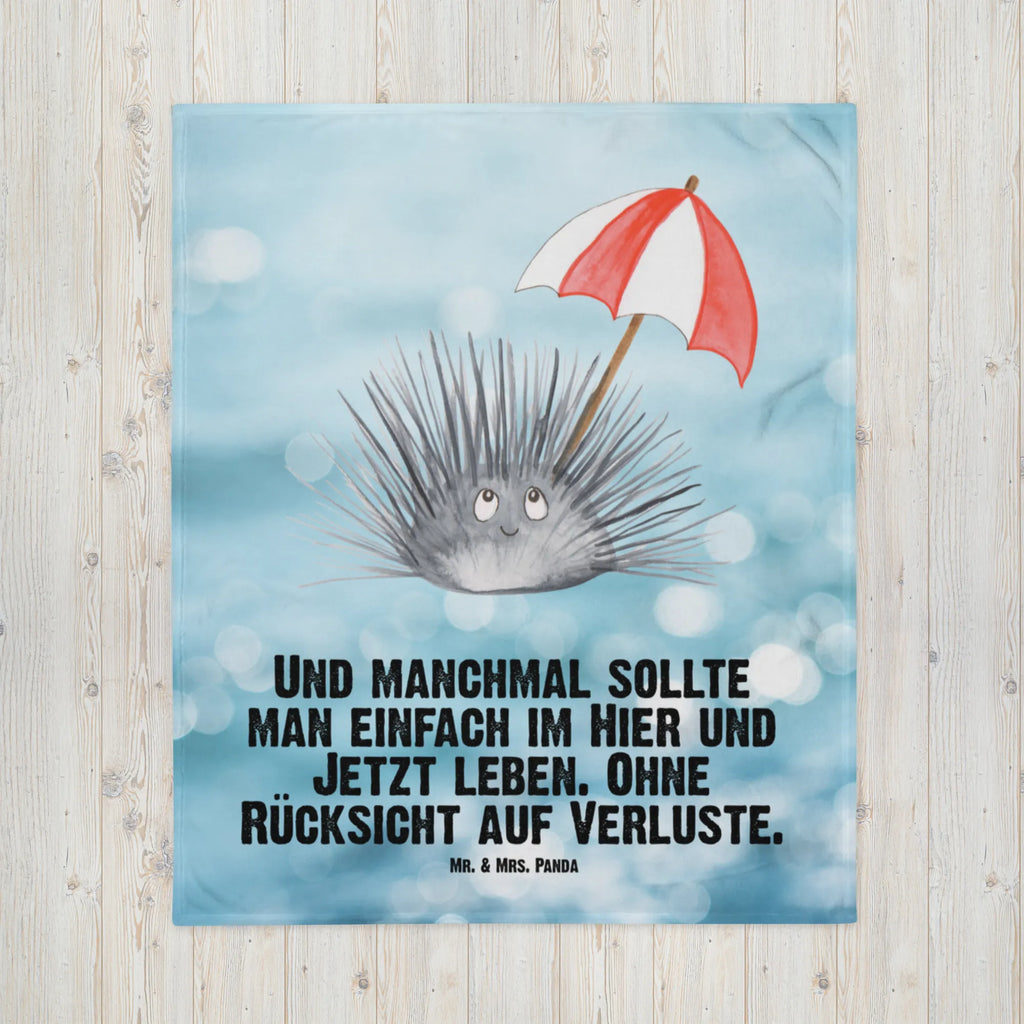 Kocyk dla niemowląt Jeżowiec Babygeschenk, Babydecke, Babyecke Kuscheldecke, Krabbeldecke, Geschenk Geburt, Meerestiere, Meer, Urlaub, Leben, Selbstakzeptanz, Seeigel, Achtsamkeit, Selbstliebe, Lebe, Hier und Jetzt