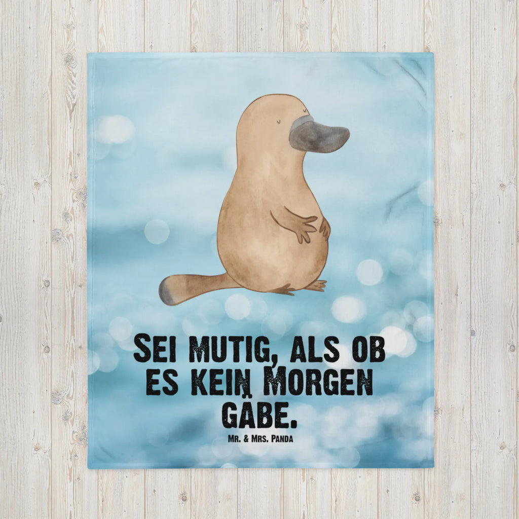 Kocyk dla niemowląt dziobak Odwaga Zwierzeta morskie, Morze, Wakacje