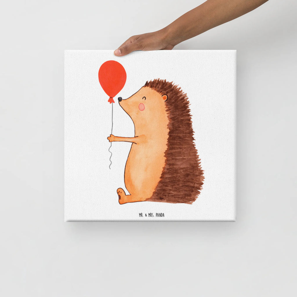 Canvas picture Hedgehog balloon Bild, Dekoration, Kunstdruck, Leinwand, Wanddeko, Tiermotive, Gute Laune, lustige Sprüche, Tiere, Geburtstag, Herzlichen Glückwunsch, Glückwunsch, Ballon, Happy Birthday, Igel, Geburtstagskind