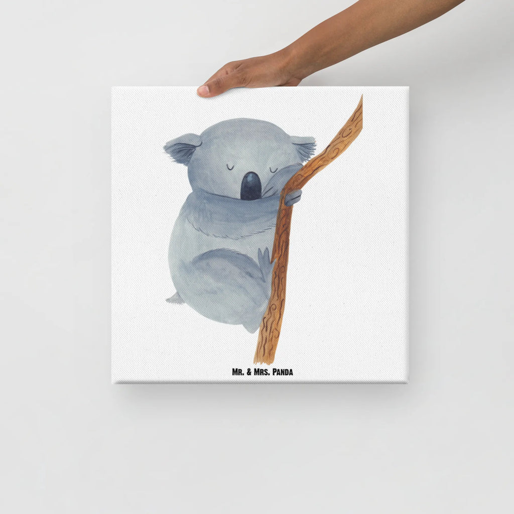 Canvas picture koala Kunstdruck, Leinwand, Lustige Sprüche, Tiere, Tiermotive, Gute Laune, Koalabär, Schlafzimmer, Traumland, Traum, schlafen, Koala, Bär, Träumen