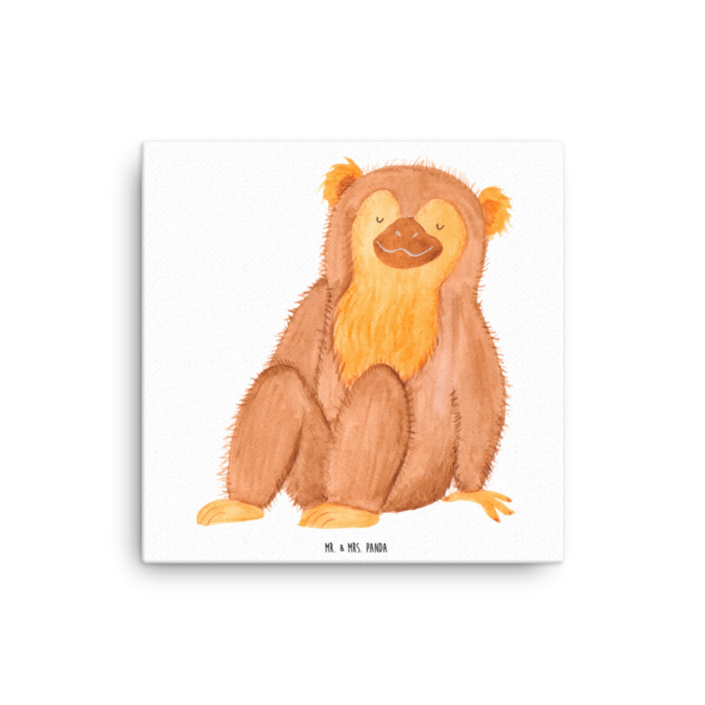 Canvas picture Monkey Kunstdruck, Leinwand, Wildtiere, Afrika, Äffchen, Selbstbewusstsein, Liebe, Selbstliebe, Motivation, Selfcare, Affe, Respekt, Selbstachtung, Affen