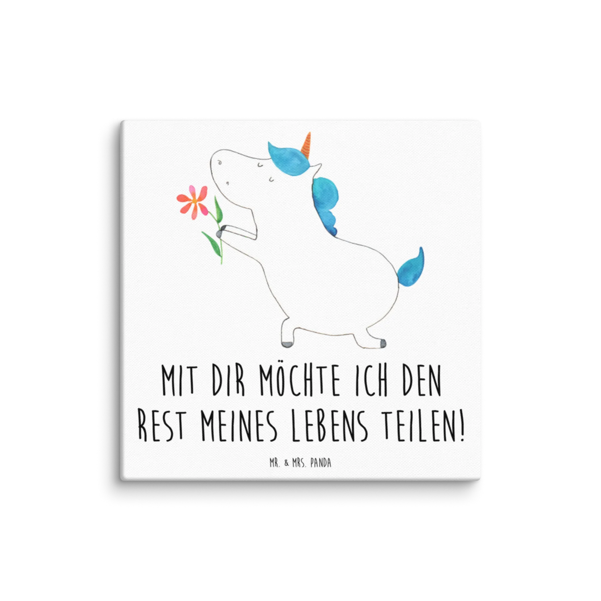 Leinwand Bild Einhorn Blume Leinwand, Kunstdruck, Unicorn, Einhorn, Einhörner, Einhorn Deko, Heiraten, Pärchen, Ehepaar, Freund, Heiratsantrag, Verlobung, Ehe, Liebesbeweis, Antrag, Freundin, Liebe, Partner