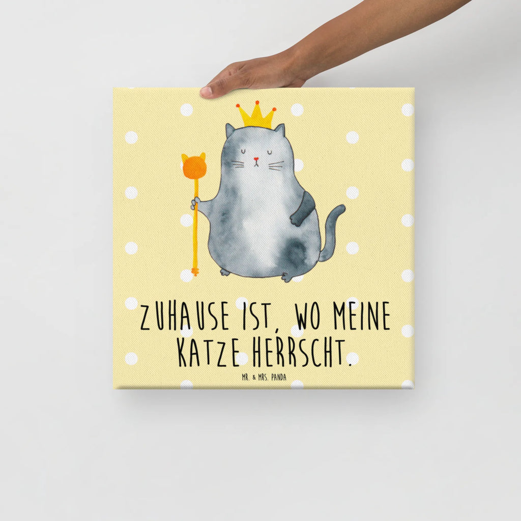 Canvas picture Cat king Leinwand, Kunstdruck, Katzenmotiv, Katzenfan, Katzendeko, Katzenfreund, Katzenliebhaber, Katzenprodukte, Katzenartikel, Katzenaccessoires, Katzensouvenirs, Katzenliebhaberprodukte, Katzenmotive, Katze, Kater, Haustier, Erste Eigenen Wohnung, Umzug, Cat, Cats, Wohnung, Mietze, Katzenbesitzerin, Katzen, König, Katzenhalter, Einzug, Mietzhaus, Königin, Familie, Queen