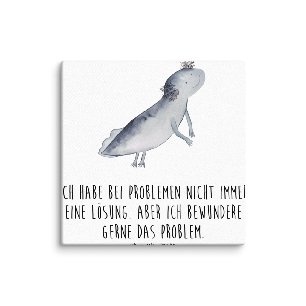 Canvas picture axolotl To swim Kunstdruck, Leinwand, Molch, Axolotl, Lurche, Lösungen, Problem, Schwanzlurch, Lurch, Probleme, Motivation, Axolot