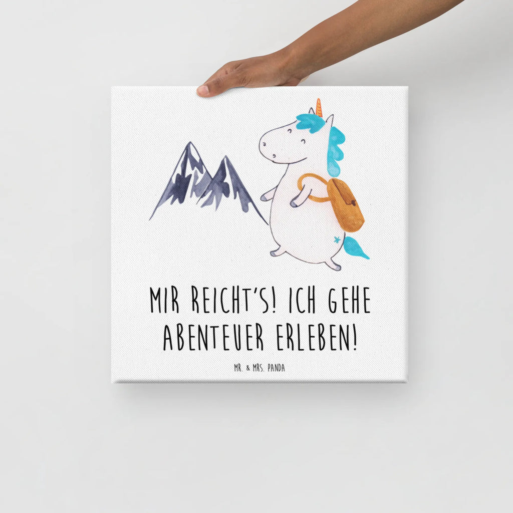 Leinwand Bild Einhorn Bergsteiger Leinwand, Bild, Kunstdruck, Wanddeko, Dekoration, Einhorn, Einhörner, Einhorn Deko, Unicorn, Bergsteiger, Abenteuer, Berge, Abenteurer, Weltenbummler, Weltreise, Reisen, Urlaub, Entdecker
