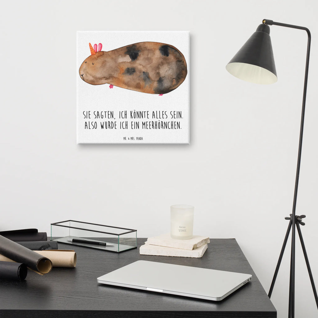 Canvas picture unicorn Guinea pig Kunstdruck, Wanddeko, Dekoration, Bild, Leinwand, Einhorn, Einhörner, Einhorn Deko, Unicorn, Meericorn, Meerschwein, Meerschweinchen, Meerhörnchen