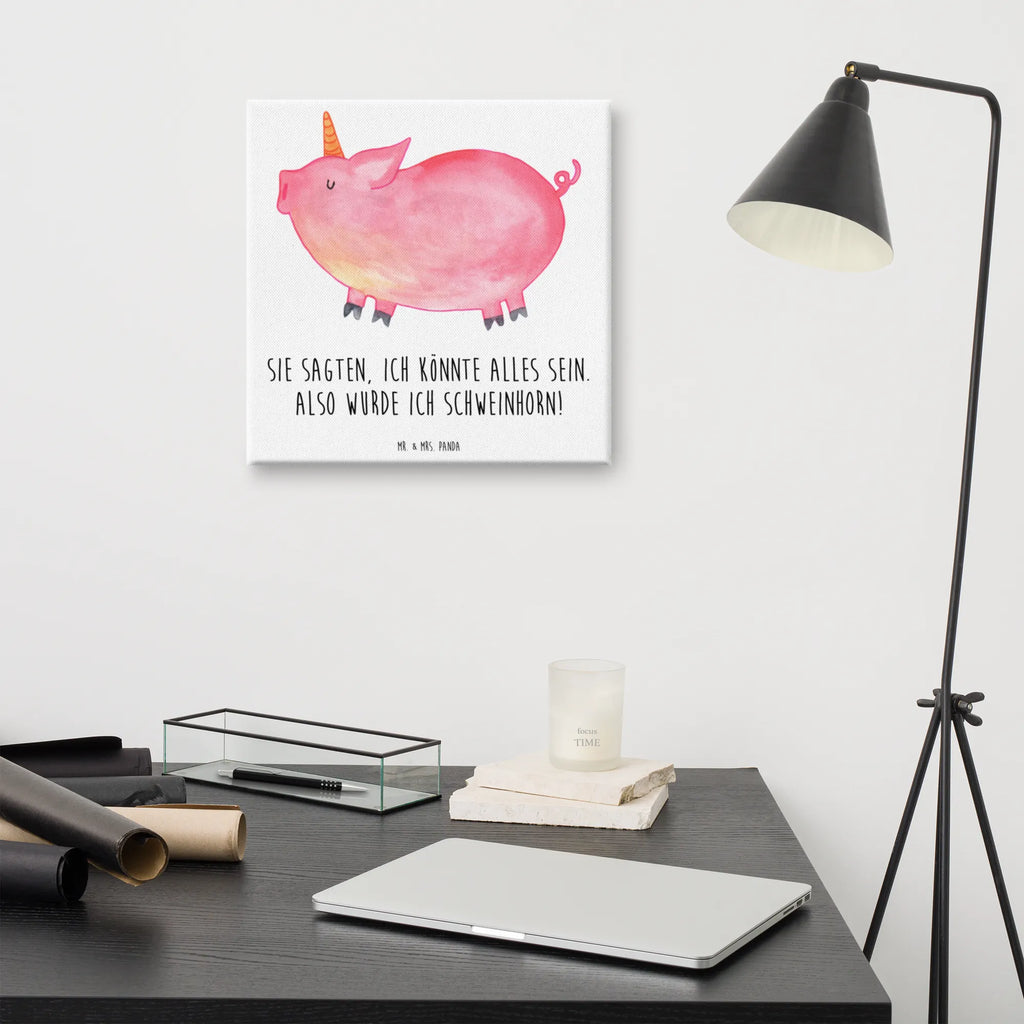 Canvas picture unicorn Pig Kunstdruck, Leinwand, Unicorn, Einhorn, Einhorn Deko, Einhörner, Spaß, Schwein, English, Geschenk, Spruch, Piggy, Pig, Schweinhorn, Funny, Witzig. Lustig, Englisch, Party, Bauer
