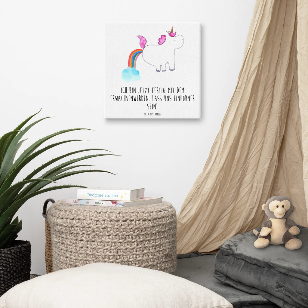 Canvas picture unicorn fart Kunstdruck, Leinwand, Unicorn, Einhorn, Einhorn Deko, Einhörner, Freundin, Erwachsenwerden, Glitzer, Einhornpower, Pups, Spaß, Lustig, Regenbogen