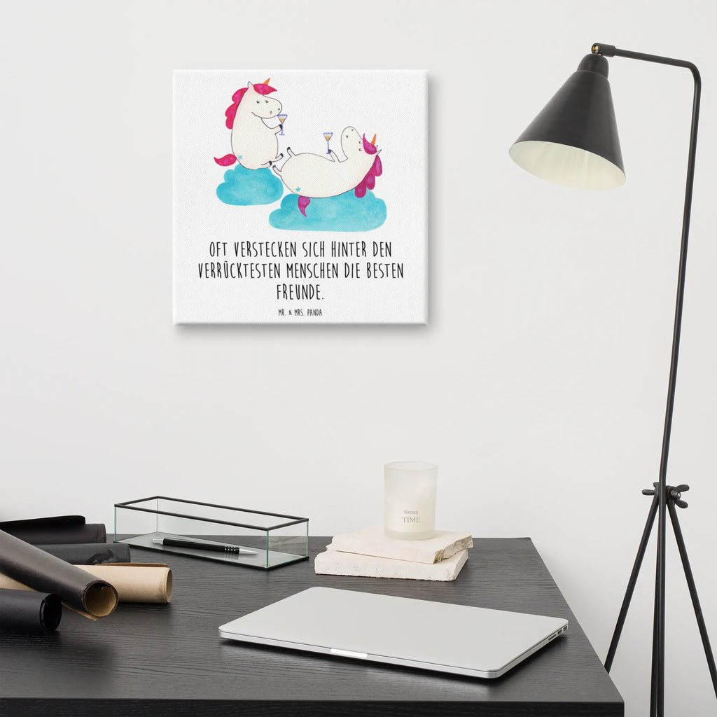 Canvas picture unicorn sparkling wine Leinwand, Kunstdruck, Unicorn, Einhorn, Einhorn Deko, Einhörner, Freundinnen, BFF, Anstoßen, Party, Mädelsabend, Sekt, Beste, Korken, Spaß, Freundin