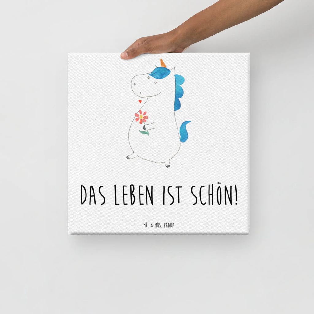 Canvas picture unicorn Stroll Leinwand, Kunstdruck, Unicorn, Einhorn, Einhorn Deko, Einhörner, Motivation, Freude, Spaziergang, Glitzer, Schwester, Gute Laune, Mutter, Blumen, Freundin