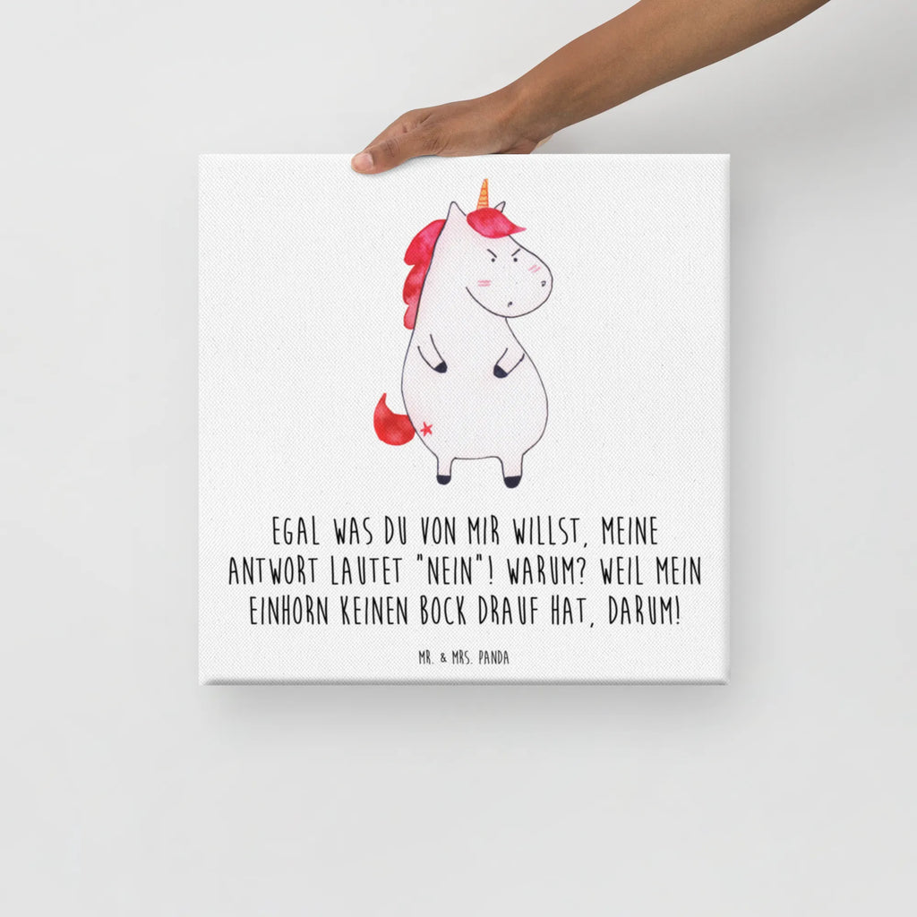 Canvas picture unicorn Fury Leinwand, Kunstdruck, Unicorn, Einhorn, Einhorn Deko, Einhörner, Büro, Realität, Lustig, Dumme Fragen, Geschenk, Ansage, Spaß, Lustlos, Arbeit, wütend, Nein