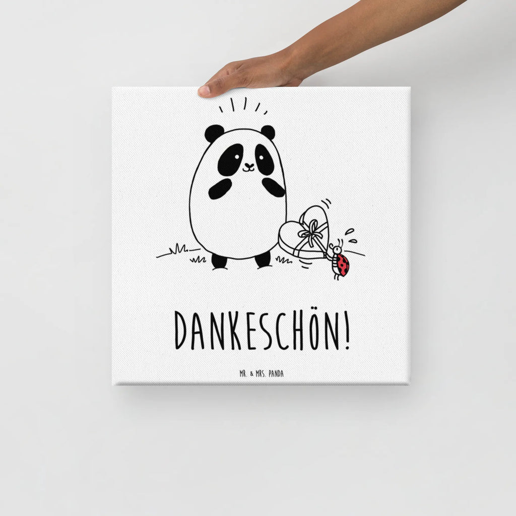 Leinwand Bild Easy & Peasy Dankeschön Wanddeko, Dekoration, Leinwand, Kunstdruck, Bild