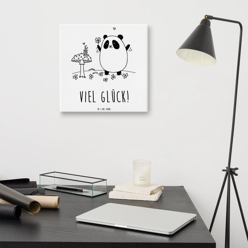 Canvas picture Panda Happiness Leinwand, Kunstdruck