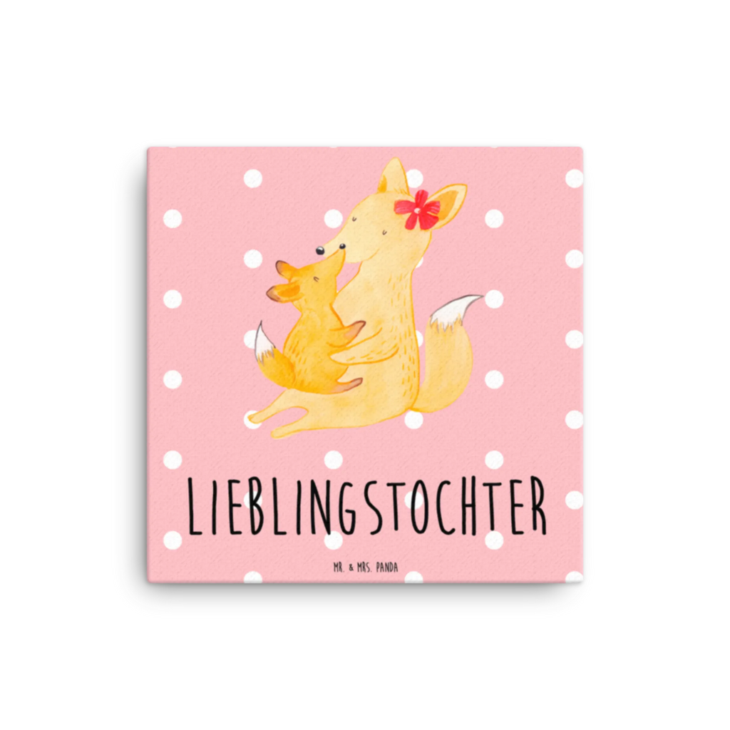 Canvas picture Fox mummy Leinwand, Kunstdruck, Vatertag, Oma, Mama, Bruder, Schwester, Familie, Muttertag, Papa, Opa, Beste Tochter, Tochter, Geschenk, Mutter, Lieblingstochter