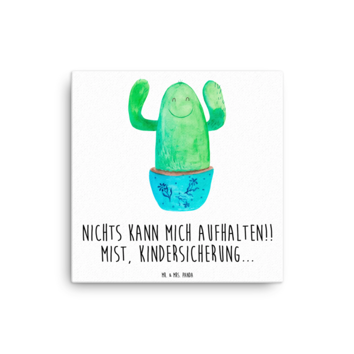 Obraz na płótnie kaktus Szczęśliwy Kaktusy