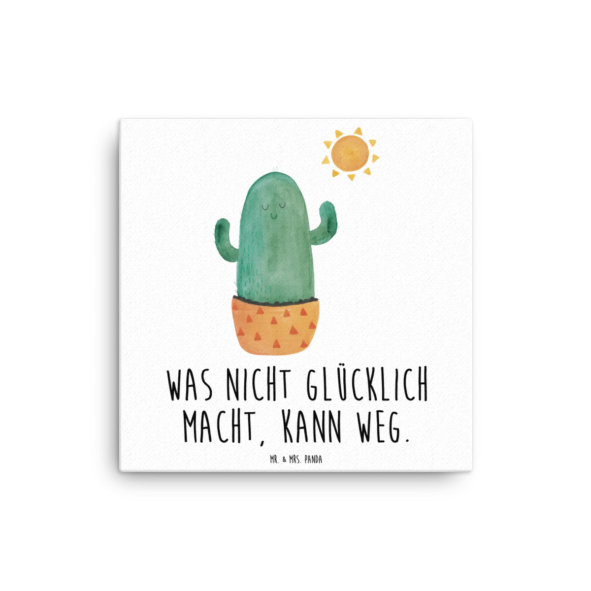 Leinwand Bild Kaktus Sonne Kunstdruck, Leinwand, Kakteen, Kaktus, glücklich, Sonne, Trennung, Liebeskummer, Ehebruch, Neustart, Scheidung, Sonnenschein, Liebe Kaktusliebe, Liebeskummer Geschenk, Freundin, Geschenkidee, Motivation, Glück