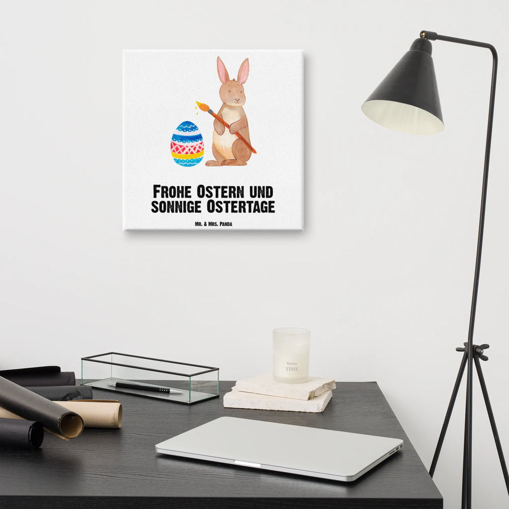 Canvas picture Hare painting eggs Leinwand, Wanddeko, Bild, Kunstdruck, Dekoration, Ostern, Osterhase, Ostergeschenke, Osternest, Osterdeko, Geschenke zu Ostern, Ostern Geschenk, Ostergeschenke Kinder, Ostern Kinder, Osterei, Kaninchen, Frohe Ostern, Hase, Ostergrüße, Osterblume, bemalte Ostereier, Eiermalen