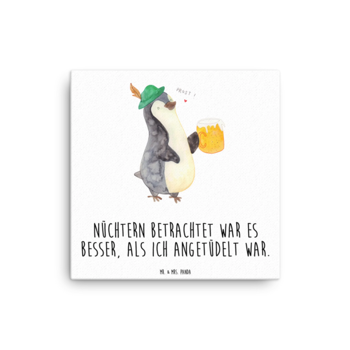 Obraz na płótnie pingwin piwo Kunstdruck, Leinwand, Pinguin, Pinguine, Oktoberfest, Bier