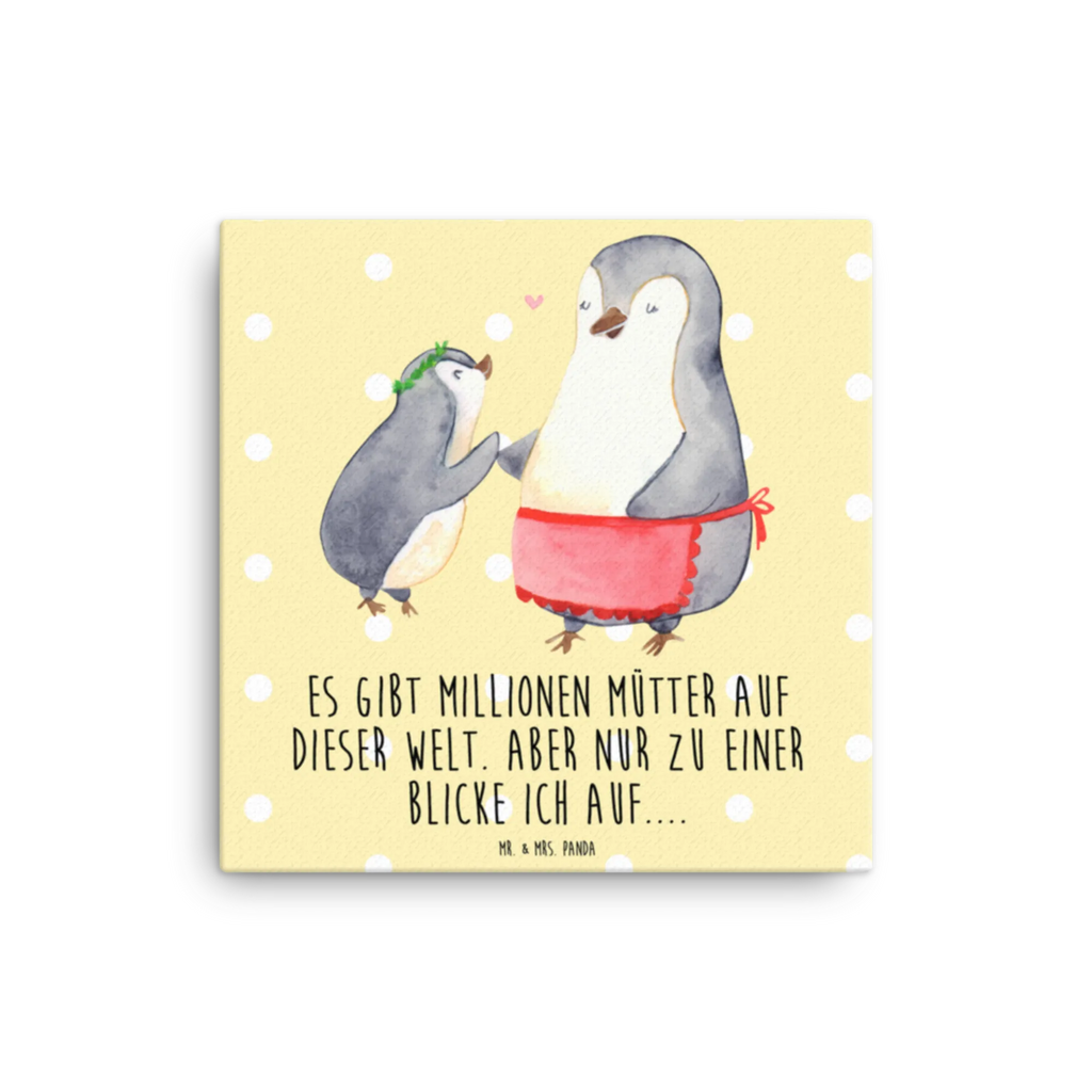 Canvas picture Penguin with child Kunstdruck, Leinwand, Vatertag, Schwester, Muttertag, Bruder, Papa, Mama, Oma, Opa, Familie, Mutti, Mutter, Mami, Geburststag, Geschenk