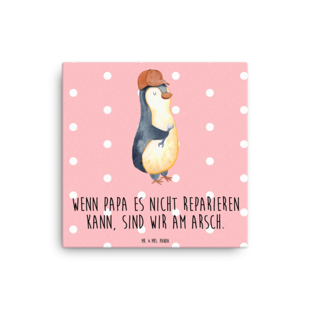 Canvas picture If Daddy can't fix it, we're screwed. Leinwand, Kunstdruck, Vatertag, Schwester, Muttertag, Bruder, Papa, Mama, Oma, Opa, Familie, Vater, Geschenk Papa, Bester Papa Der Welt