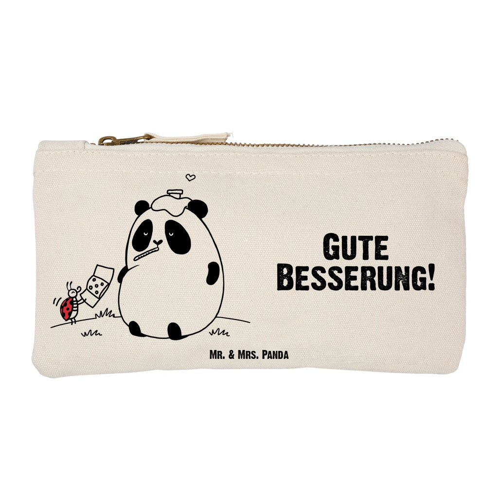 Make-up bag Panda Get well soon Mäppchen, pinsel tasche, utensilientasche, pencil case, Waschbeutel, aufbewahrungsbeutel, kosmetiktäschchen, Kulturtasche, Kosmetiktasche, beauty case, Schminkbeutel, aufbewahrungstasche, Schlampermäppchen, Federmappe, Etui, toiletry bag, Schminktäschchen, Stiftemäppchen, Kosmetikbeutel, Schminktasche, beauty tasche, Waschtasche, Kulturbeutel