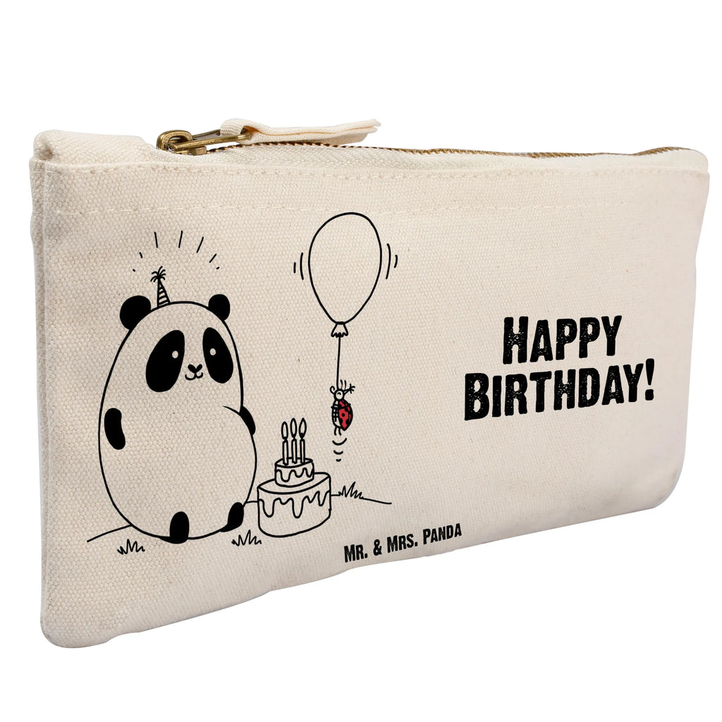 Make-up bag Panda Birthday Federmappe, Waschtasche, Kosmetikbeutel, Etui, Schlampermäppchen, Schminktasche, Schminktäschchen, utensilientasche, Waschbeutel, beauty tasche, toiletry bag, Kulturtasche, pinsel tasche, pencil case, Stiftemäppchen, kosmetiktäschchen, beauty case, Kosmetiktasche, Schminkbeutel, aufbewahrungsbeutel, Kulturbeutel, Mäppchen, aufbewahrungstasche