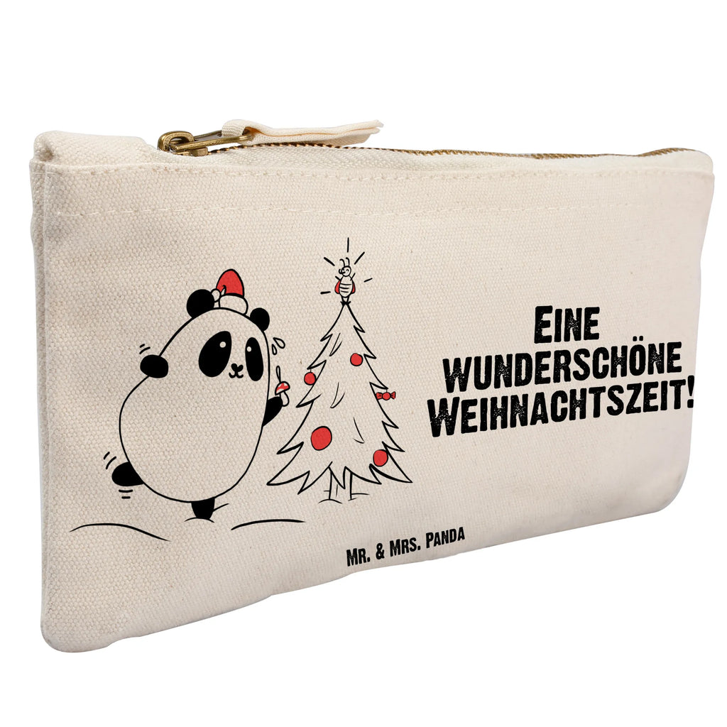 Make-up bag Panda Christmas Time pinsel tasche, Schminktäschchen, Stiftemäppchen, Waschtasche, Etui, Schminktasche, Federmappe, toiletry bag, pencil case, beauty tasche, Schlampermäppchen, Kosmetikbeutel, utensilientasche, aufbewahrungsbeutel, Mäppchen, kosmetiktäschchen, aufbewahrungstasche, Kulturbeutel, beauty case, Schminkbeutel, Kulturtasche, Kosmetiktasche, Waschbeutel