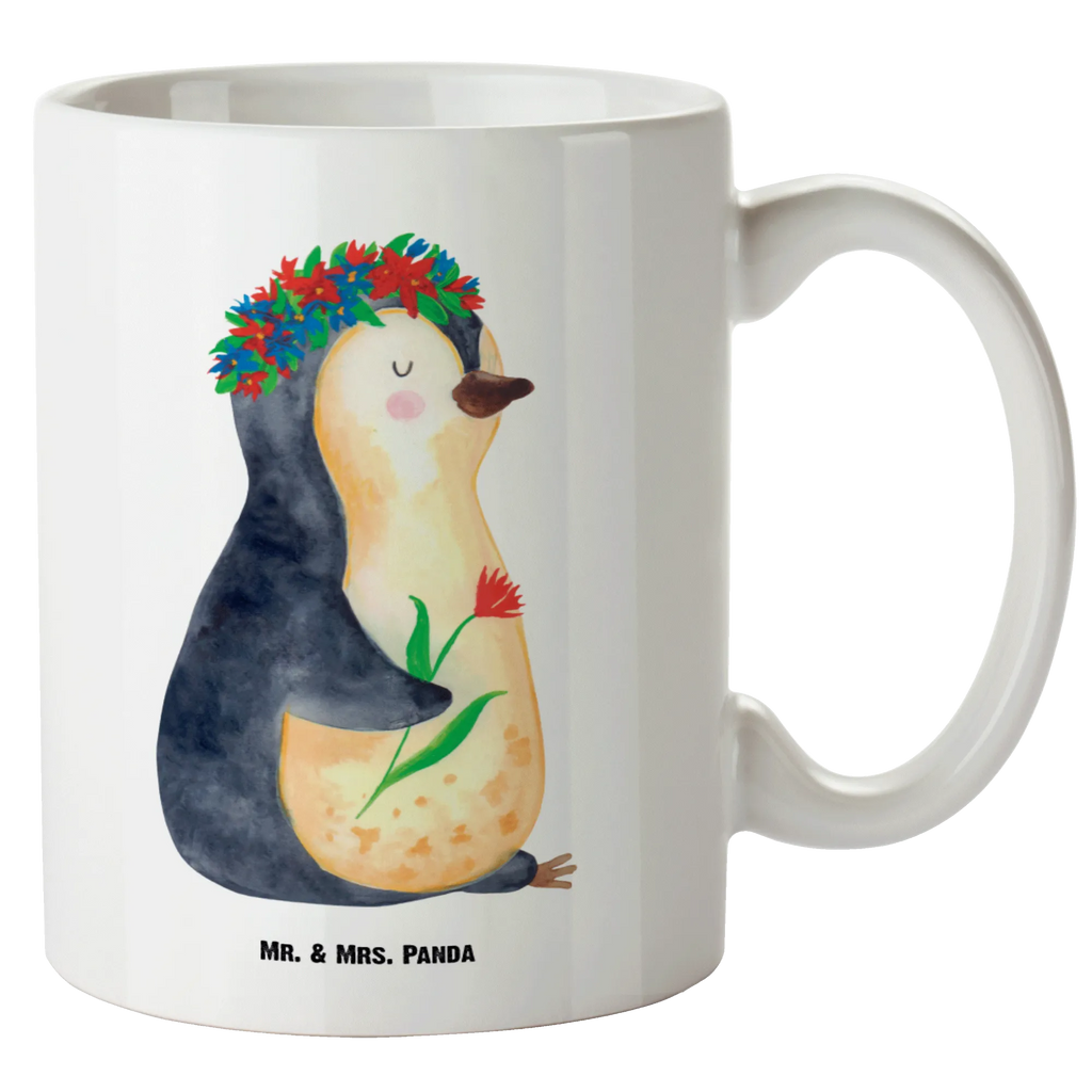 XL Tasse Pinguin Blumenkranz Teetasse XL, XL Tasse, Trinkbecher XL, Große Tasse Mit Henkel, Große Tasse, Mega Tasse, Tasse In Übergröße, Becher Für Büro Groß, XL Tasse Porzellan, Kaffeetasse XL, Tasse Extra Groß, Design Tasse Groß, Riesenkaffeetasse, Übergröße Tasse, Latte Becher XL, XL Tasse Für Zuhause, Tasse Mit Viel Fassungsvermögen, Große Keramiktasse, Tasse Für Tee Liebhaber, Frühstückstasse Groß, Becher XL, Tasse Großformat, Tasse Für Viel Kaffee, Lustige XL Tasse, XL Tasse Geschenkidee, Jumbo Tasse, Riesentasse, XL Tasse Für Arbeit, Mikrowellengeeignete XL Tasse, Pinguin, Lebenslust, Leben, Liebeskummer, Pinguine, Blumenkranz, Universum, Geschenkidee, Motivation, Wünsche, Ziele, Lebensziele