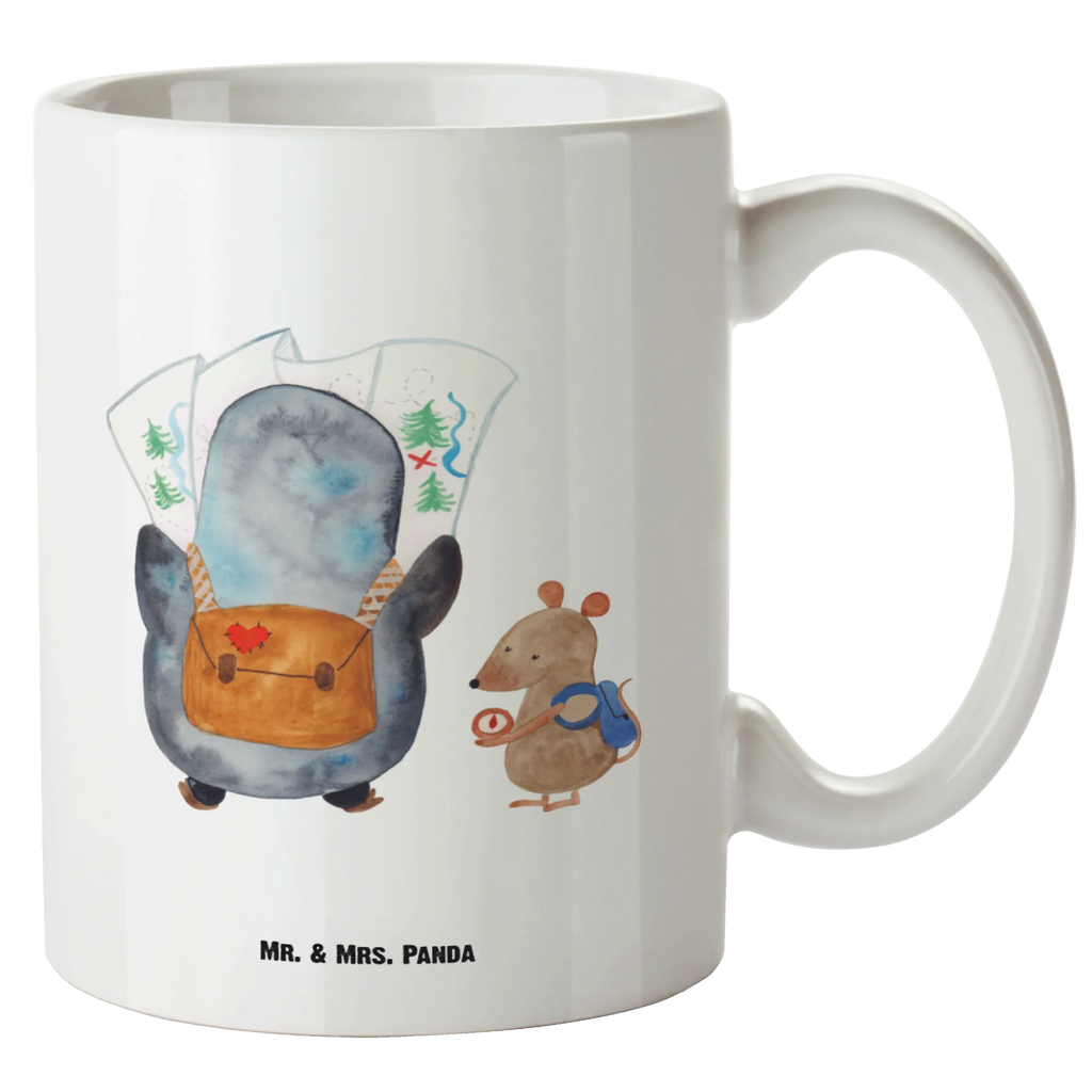 XL kubek Pingwin i Mysz Wędrowcy Pinguin