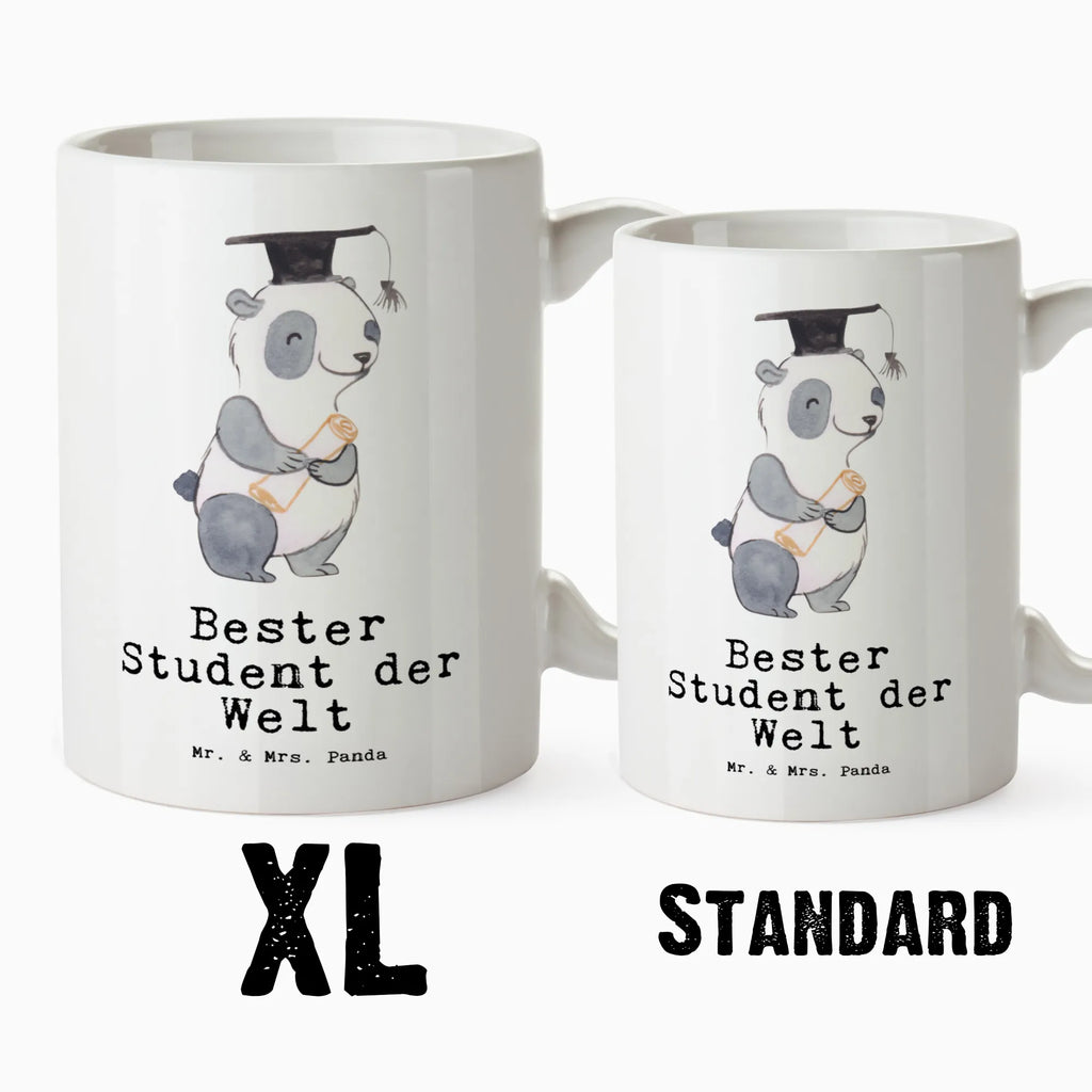 XL cup penguin Best student in the world for, thank you, gift, giving, birthday, birthday present, gift idea, souvenir, make you happy, gift tip, graduation, alumni, college, university, humorous, students, son, study, model student, funny, student, fun