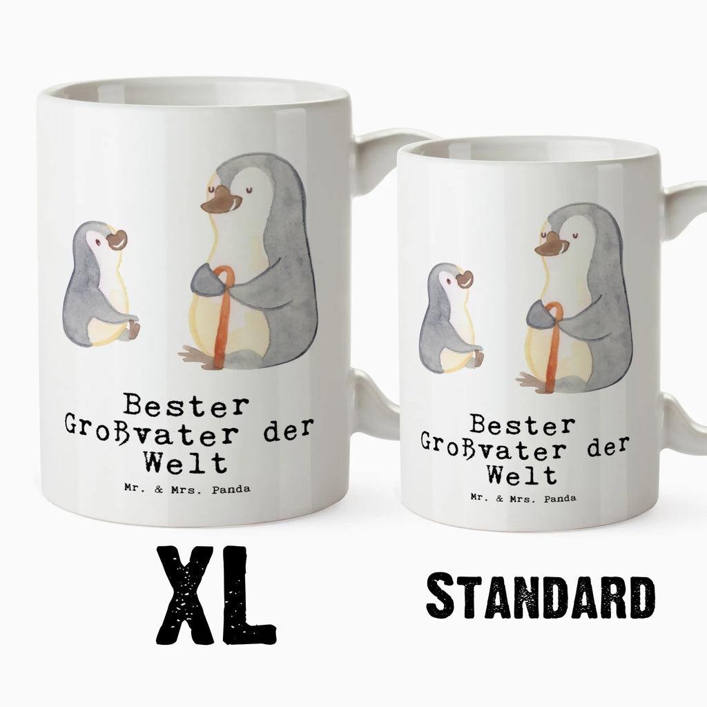 XL cup penguin Best grandfather in the world for, thank you, gift, giving, birthday, birthday present, gift idea, souvenir, make you happy, gift tip, granddaughter, grandpa. Grandpa, best, grandparents, little thing, grandson, grandpa, grandfather, Grandfather, grandchild