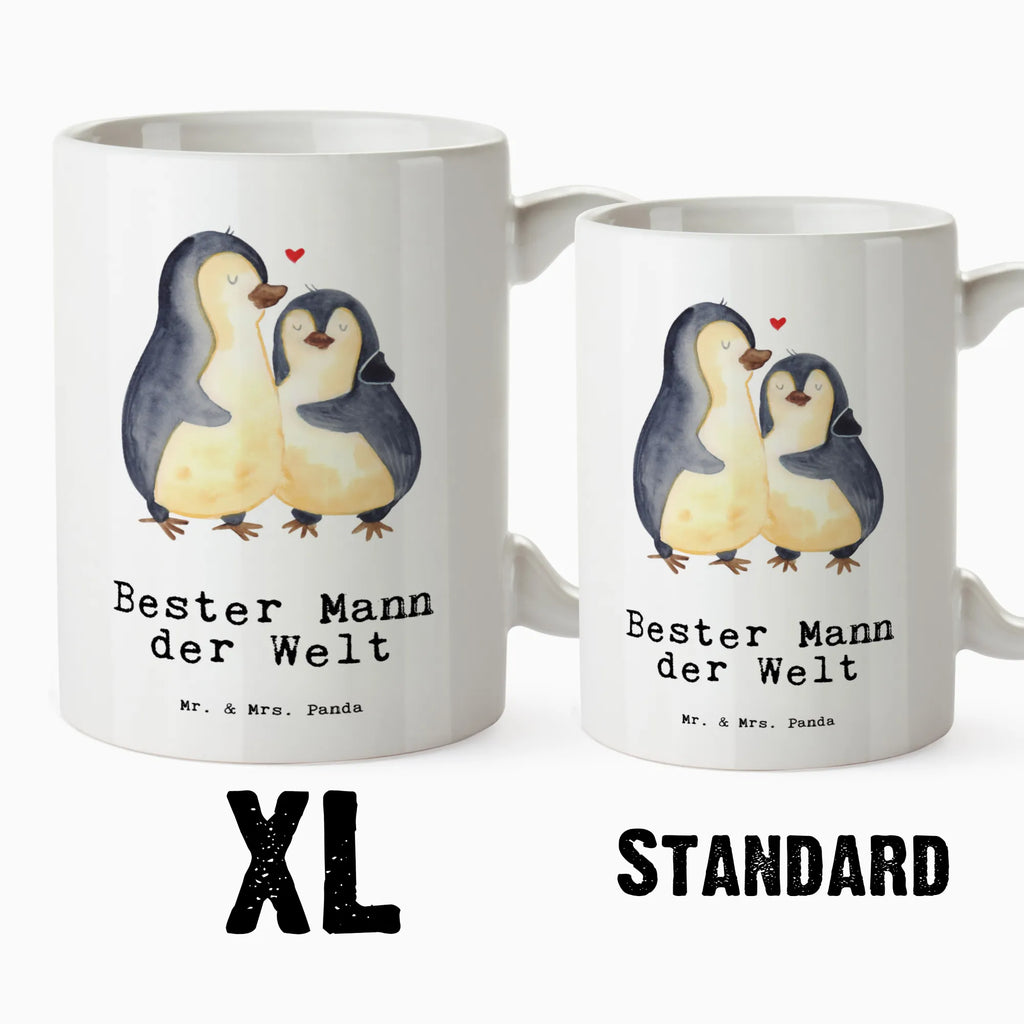 XL cup penguin best man in the world for, thank you, gift, giving, birthday, birthday present, gift idea, souvenir, make you happy, gift tip, darling, friend, dream man, significant other, husband, spouse, marriage, groom, best, Husband, trifle, partner