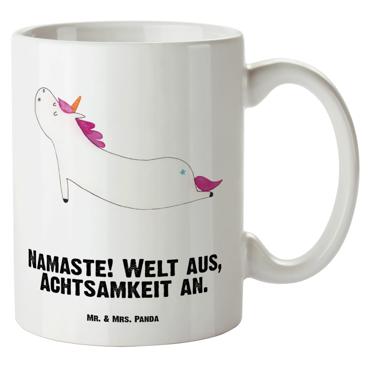 XL Tasse Einhorn Yoga großer becher, Tasse Extra Groß, Keramikbecher, Haferl, Henkelbecher, Keramiktasse, Mega Tasse, XL Tasse, Große Keramiktasse, Henkeltasse, Jumbo Tasse, Becher XL, Große Tasse, jumbotasse, Große Tasse Mit Henkel, tasse mit henkel, Teetasse XL, Große Teetasse, Kaffeepott, Teebecher, Kaffeetasse XL, großer kaffeepott, Teepott, Riesentasse, weisse tasse, hochwertige tasse, steingut tasse, Riesenkaffeetasse, Pott, Unicorn, Einhorn, Einhörner, Einhorn Deko, Yogamatte, Entspannung, Achtsamkeit, Witzig, Yoga, Joga, Lustig, Namaste, Sport, Süß