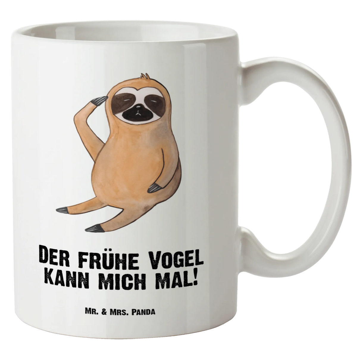 XL Tasse Faultier Vogel Henkelbecher, Große Tasse, Haferl, Henkeltasse, Große Teetasse, tasse mit henkel, jumbotasse, weisse tasse, Kaffeepott, hochwertige tasse, Keramiktasse, Riesentasse, Große Tasse Mit Henkel, Becher XL, Jumbo Tasse, Keramikbecher, Tasse Extra Groß, Große Keramiktasse, großer becher, XL Tasse, Pott, Kaffeetasse XL, großer kaffeepott, Riesenkaffeetasse, Mega Tasse, Teepott, Teetasse XL, Teebecher, steingut tasse, Faultier, Faultier Deko, Faultier Geschenk, Der Frühe Vogel, Faultiere, Spinner, Frühaufsteher, faul, Vogel, Faultierwelt, Lieblingstier, Früher Vogel, Morgenmuffel