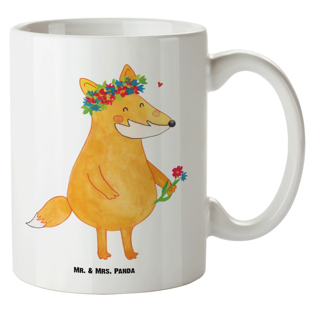 XL kubek lis Kwiaty Lis