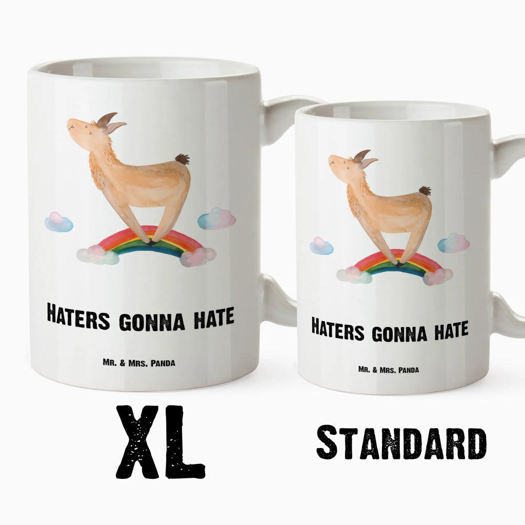 XL Tasse Lama Regenbogen Große Tasse Mit Henkel, Lustige XL Tasse, Tasse Großformat, Trinkbecher XL, Becher Für Büro Groß, Große Keramiktasse, Übergröße Tasse, Kaffeetasse XL, XL Tasse Für Zuhause, Design Tasse Groß, Teetasse XL, Frühstückstasse Groß, Mega Tasse, XL Tasse Für Arbeit, Tasse Für Tee Liebhaber, Mikrowellengeeignete XL Tasse, Jumbo Tasse, Latte Becher XL, Riesentasse, XL Tasse, Becher XL, Tasse Mit Viel Fassungsvermögen, Große Tasse, Tasse In Übergröße, Tasse Extra Groß, XL Tasse Geschenkidee, Riesenkaffeetasse, XL Tasse Porzellan, Tasse Für Viel Kaffee, Lama, Alpaka, Haters Gonna Hate, Wolkenland, Regenbogen, Abi, Außenseiter, Freiheit, Hobby, Schule, Lamas, Selbstständig, Haters