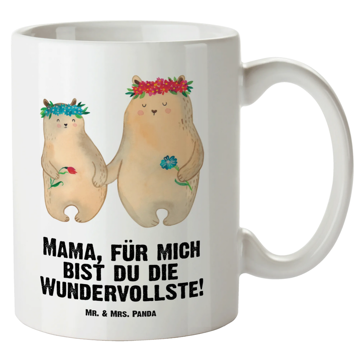 XL Tasse Bären mit Blumenkranz Große Keramiktasse, Henkelbecher, jumbotasse, Kaffeepott, Große Teetasse, Tasse Extra Groß, Keramiktasse, Große Tasse, tasse mit henkel, Becher XL, Große Tasse Mit Henkel, Riesenkaffeetasse, Pott, hochwertige tasse, Teebecher, Kaffeetasse XL, Keramikbecher, großer kaffeepott, Teepott, Mega Tasse, steingut tasse, Riesentasse, Jumbo Tasse, XL Tasse, Henkeltasse, weisse tasse, großer becher, Haferl, Teetasse XL, Muttertag, Vatertag, Mama, Papa, Oma, Opa, Familie, Schwester, Bruder, Lieblingsmensch, Mutti, Töchter, Tochter, Family, Bären, Vorbild, Kinder, Weltbeste Mama, Mami, Kind, Beste Mutter, Lieblingsmama, Bär, Geschenk Mama. Muttertag, Mutter