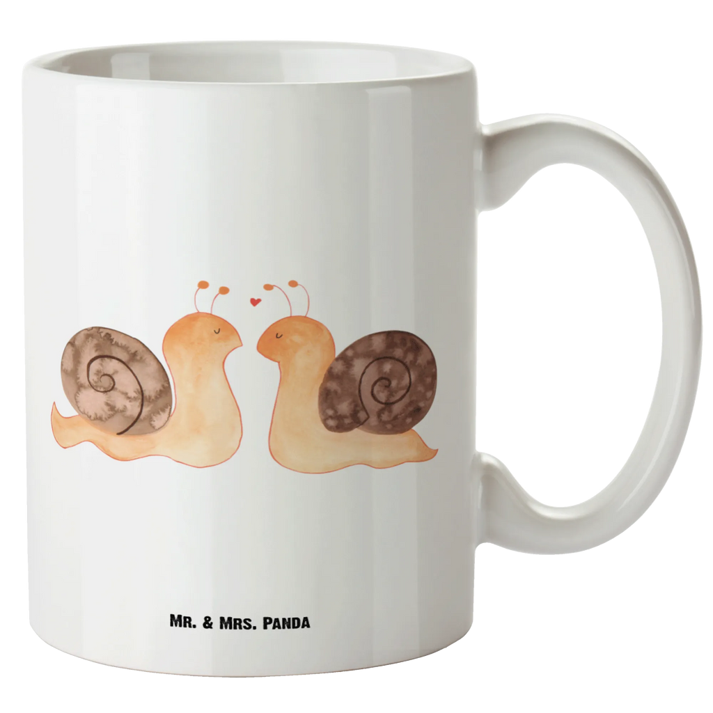 XL kubek Miłość ślimaków Miłość, partner, przyjaciel, przyjaciółka, mąż, żona, wesele, zaręczyny, prośba o rękę, prezent miłosny, rocznica, dzień ślubu